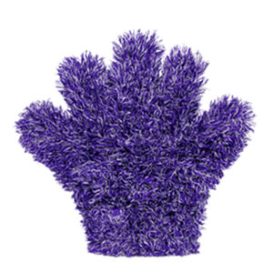 PURPLE 5 FINGER MITT